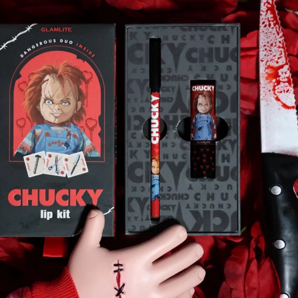 Other - CHUCKY X GLAMLITE "CHUCKY" LIP KIT